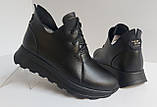 Черевики жіночі зимові шкіряні від виробника модель ТН25-4117, фото 2