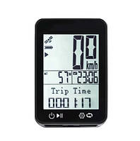 Бездротовий вологостійкий велокомп'ютер BKV-310 GPS IPX7 LCD-2.4" підсвітка екрана (16 функцій)