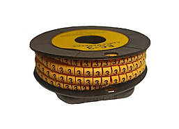 Маркувальна бірка кабельна МК1 1,5-2,5 мм2 символ "3" 1000 шт.