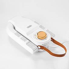 Ультрафіолетова сушарка для взуття та одягу, електросушарка Shoe Dryer XO-CF35 з регулюванням температури, біла, фото 3