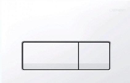 Клавіша Geberit Delta 51 для інсталяції, біла (115.105.11.1), фото 1