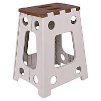 Табурет складаний пластик 31*55 см в асорт., стілець складаний пластик