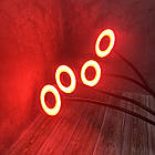 Фітолампа ультрафіолетова на 4 голови для рослин і квітів повний спектр на кліпсі гнучкий із таймером, фото 6