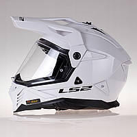 Мотошолом LS2 MX702 Pioneer 2 White