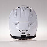 Мотошолом LS2 MX702 Pioneer 2 White, фото 5