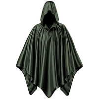 Плащ-намет (поліестер, ПВХ) 100*140 см в асорт., дощовик пончо