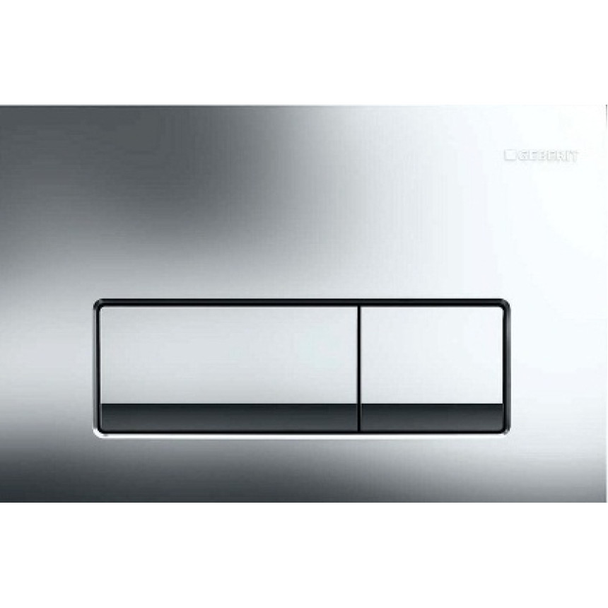 Кнопка Geberit Delta 51 для інсталяції, хром глянець (115.105.21.1), фото 1