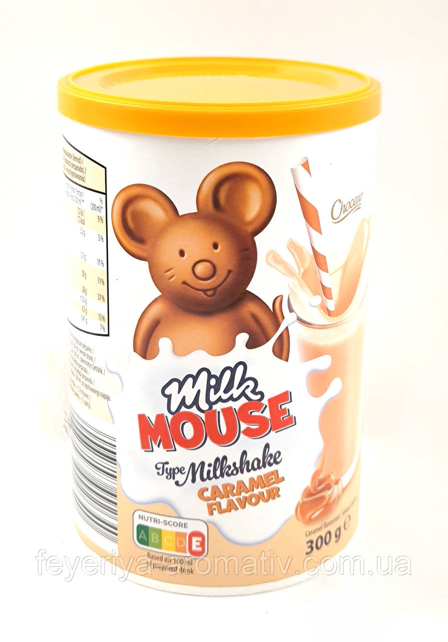 Карамельний молочний коктейль Milk Mouse Type Milkshake Caramel Flavour 300 г