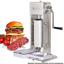 Ковбасний шприц Beeketal BT05P з пресом для бургерів