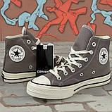 Кеди Convese Chuc 70 Grey Hi (сірого кольору), фото 3