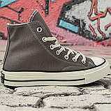 Кеди Convese Chuc 70 Grey Hi (сірого кольору), фото 5