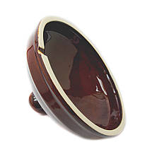 Горщик герметичний керамічний 5 л Brown, фото 3