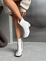 Ботильоны с анатомическим мысом barefoot Цвет: Светлый бежевый | Лотос