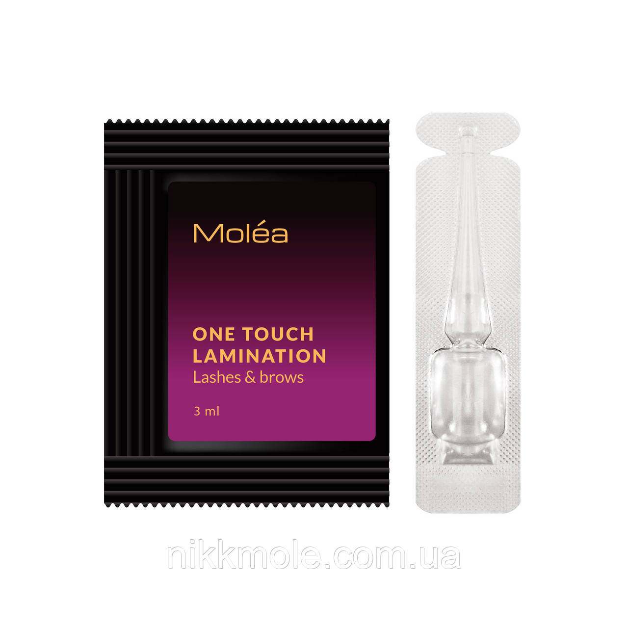 Міні набір для брів та вій Monostep Molea One Touch Lamination&Care, фото 1