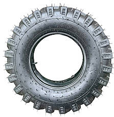 Шина з камерою 6.00-12 (12PR) на мотоблок, мінітрактор, Max.Load 405 кг, 48 шипів, фото 4