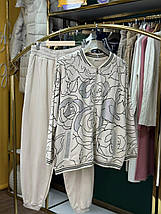 Шикарний жіночий костюм, тканина "Трикотаж" 54/56, 58/60 розмір 54/56, фото 4