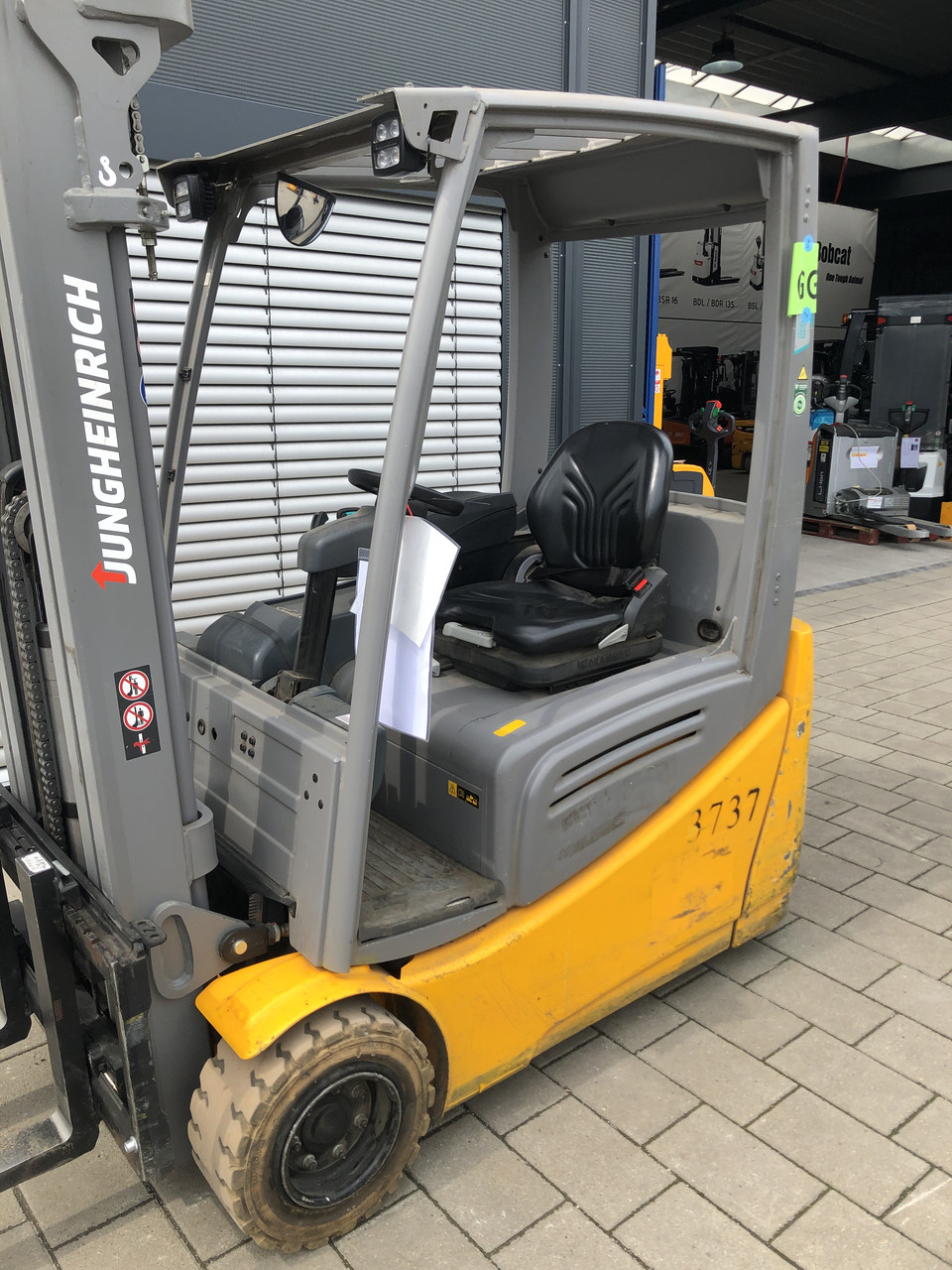 Електричний вилковий навантажувач Jungheinrich EFG 216 k, фото 1