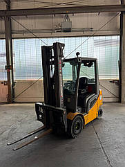 Газовий вилковий навантажувач Jungheinrich TFG 320s Triplex 5500mm