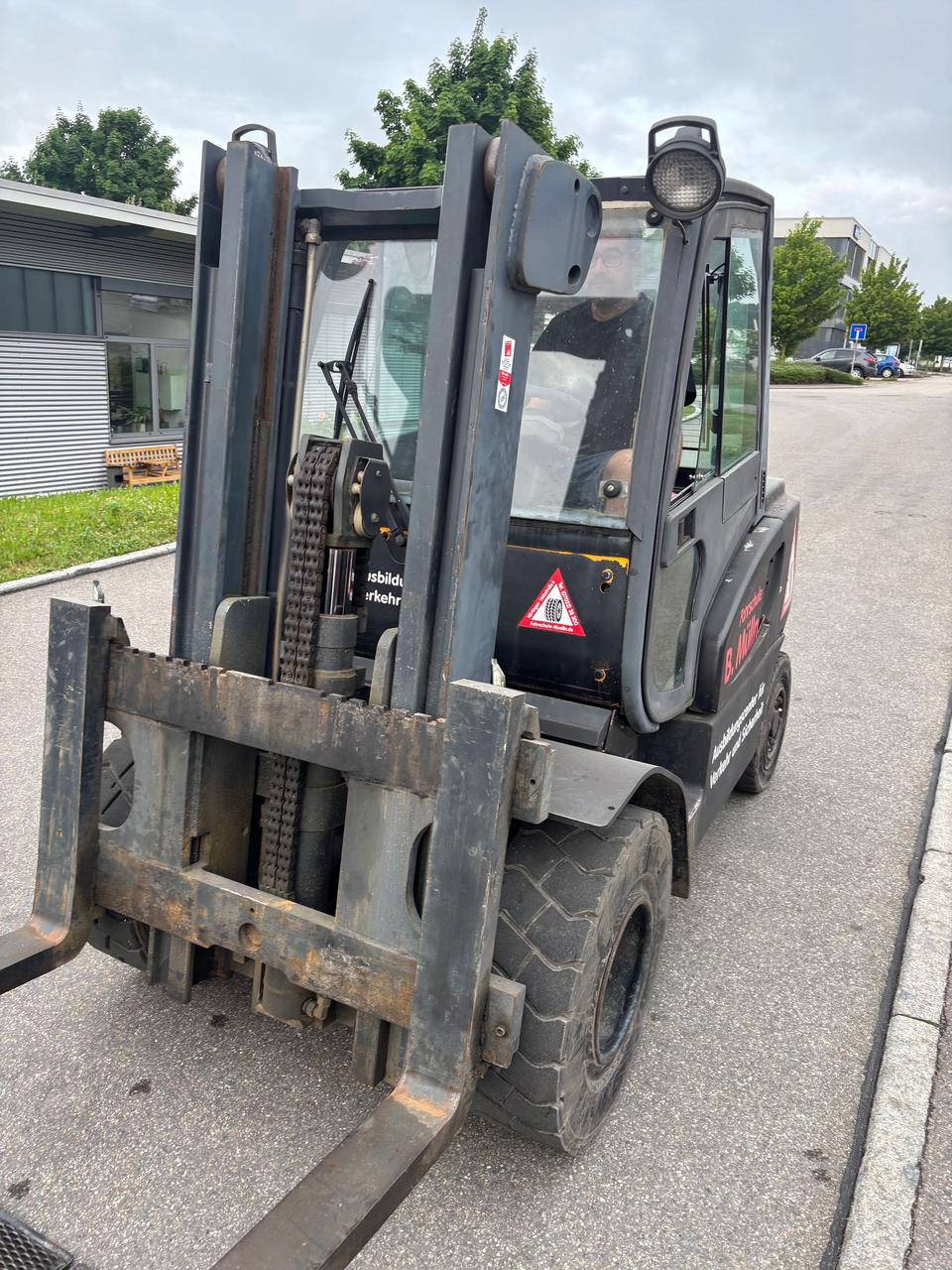 Дизельний вилковий навантажувач Jungheinrich DFG50 CS, фото 1