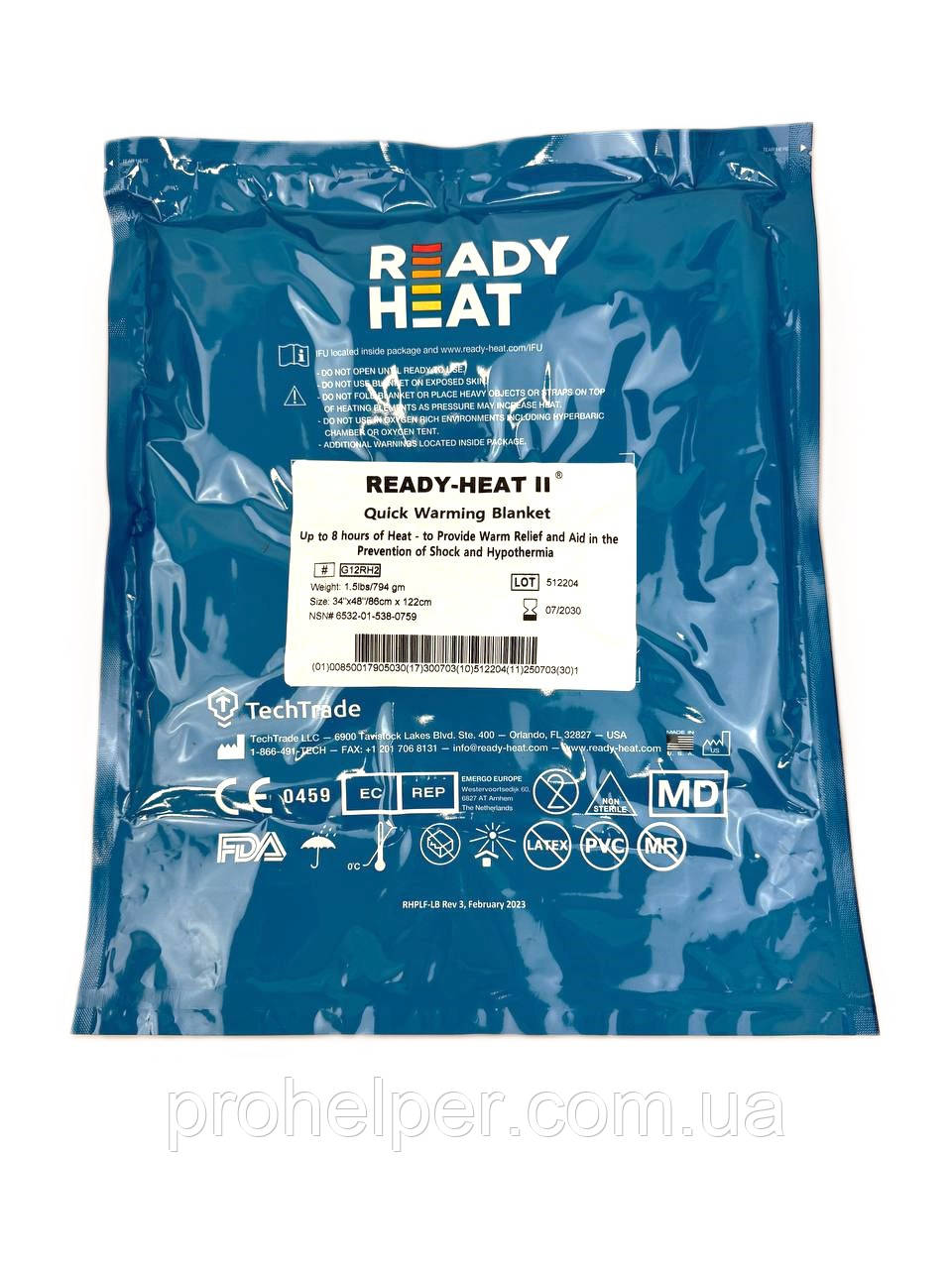 Активна термоковдра Ready-Heat II, фото 1