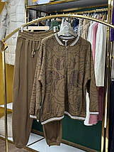 Шикарний жіночий костюм, тканина "Трикотаж" 54/56, 58/60 розмір 54/56, фото 4