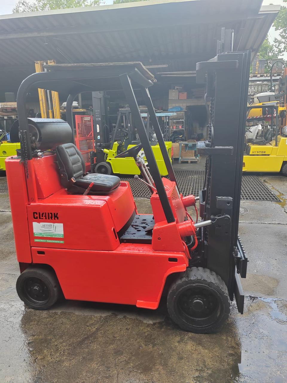 Дизельний вилковий навантажувач Clark C 500 70 Q, фото 1