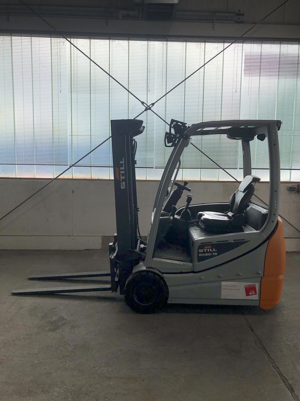 Електричний вилковий навантажувач Still RX20-18, фото 1