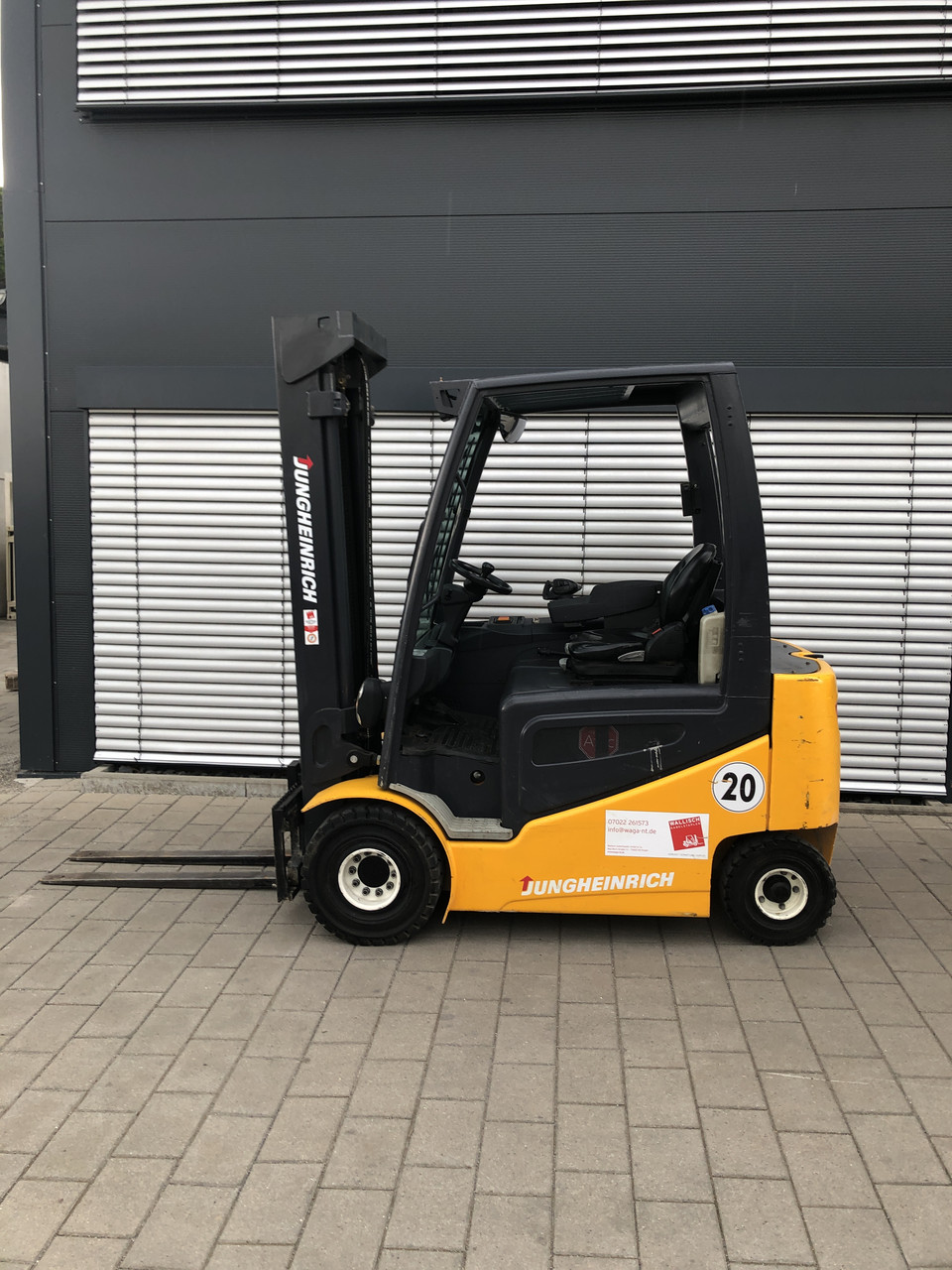 Електричний вилковий навантажувач Jungheinrich EFG 425K, фото 1