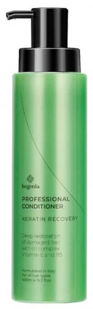 Професійний кондиціонер для волосся Bogenia Кератинове Відновлення (400мл.)