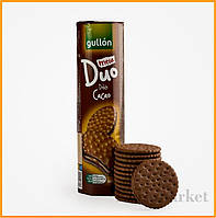 Печиво GULLON Duo Mega темне з шоколадним кремом 500г сендвіч для перекусу десерт до кави