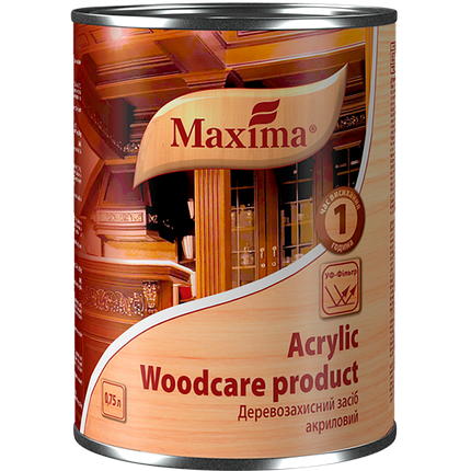 Деревозахисний засіб акриловий Maxima горобина 2.5 л, фото 1