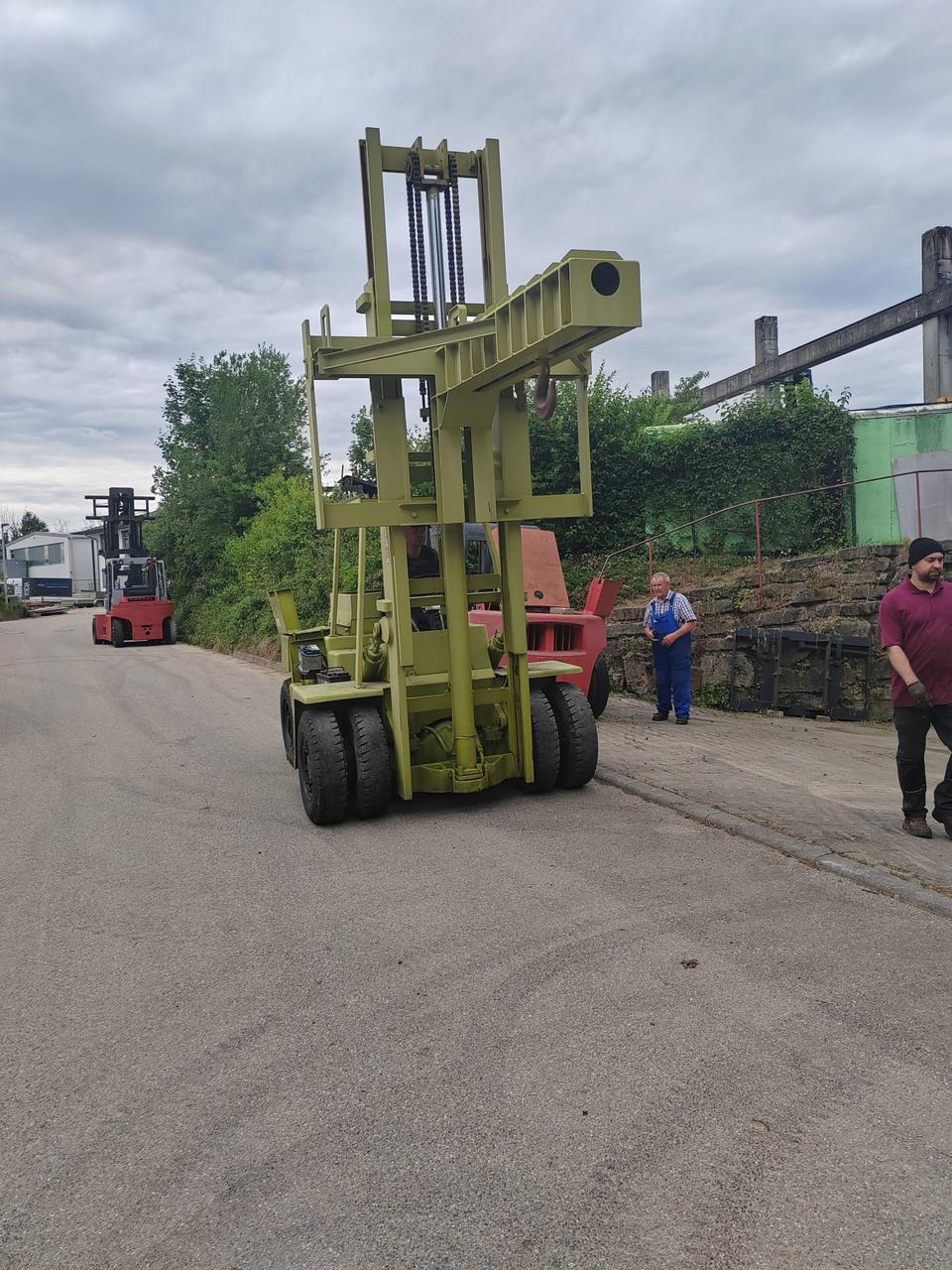 Дизельний вилковий навантажувач Clark C500-Y110D, фото 1