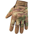 Рукавиці повнопалі з кісточками, сітка мультикам