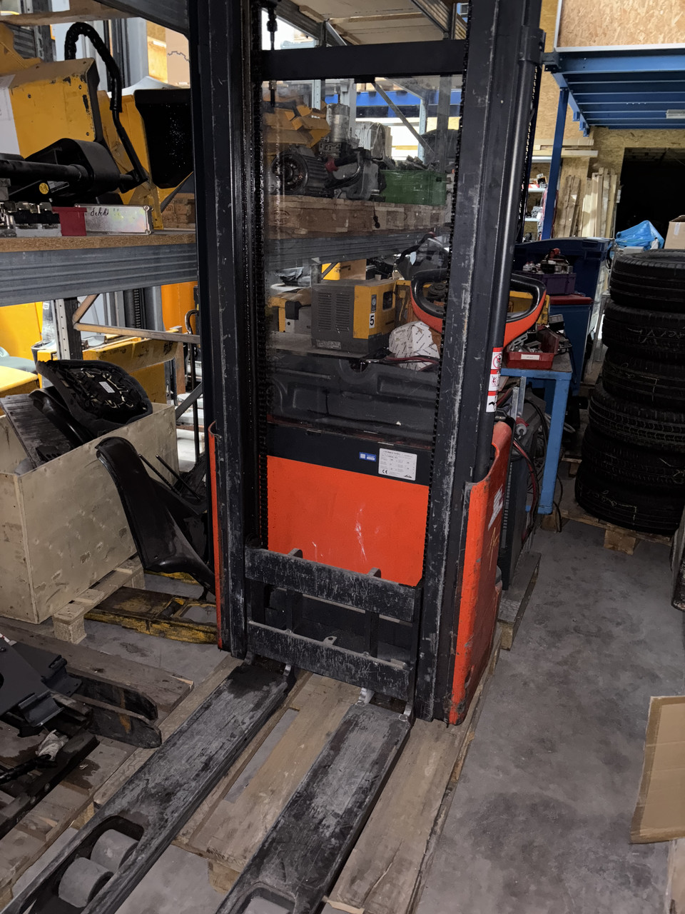 Штабелер електричний Linde L10 defekt, фото 1