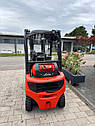 Газовий вилковий навантажувач Linde H 18 T-01 391 Triplex ZinkenverstellgerГ¤t, фото 2