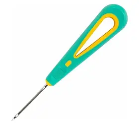 Шило з отвором бірюзова ручка