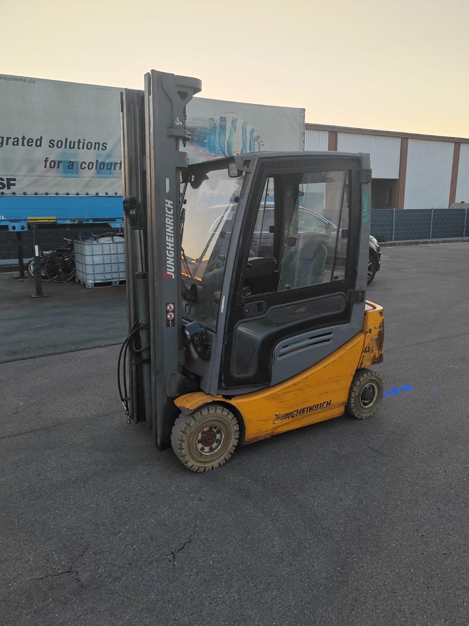 Електричний вилковий навантажувач Jungheinrich EFG316k /5.5m/ batt 2022/ defect, фото 1