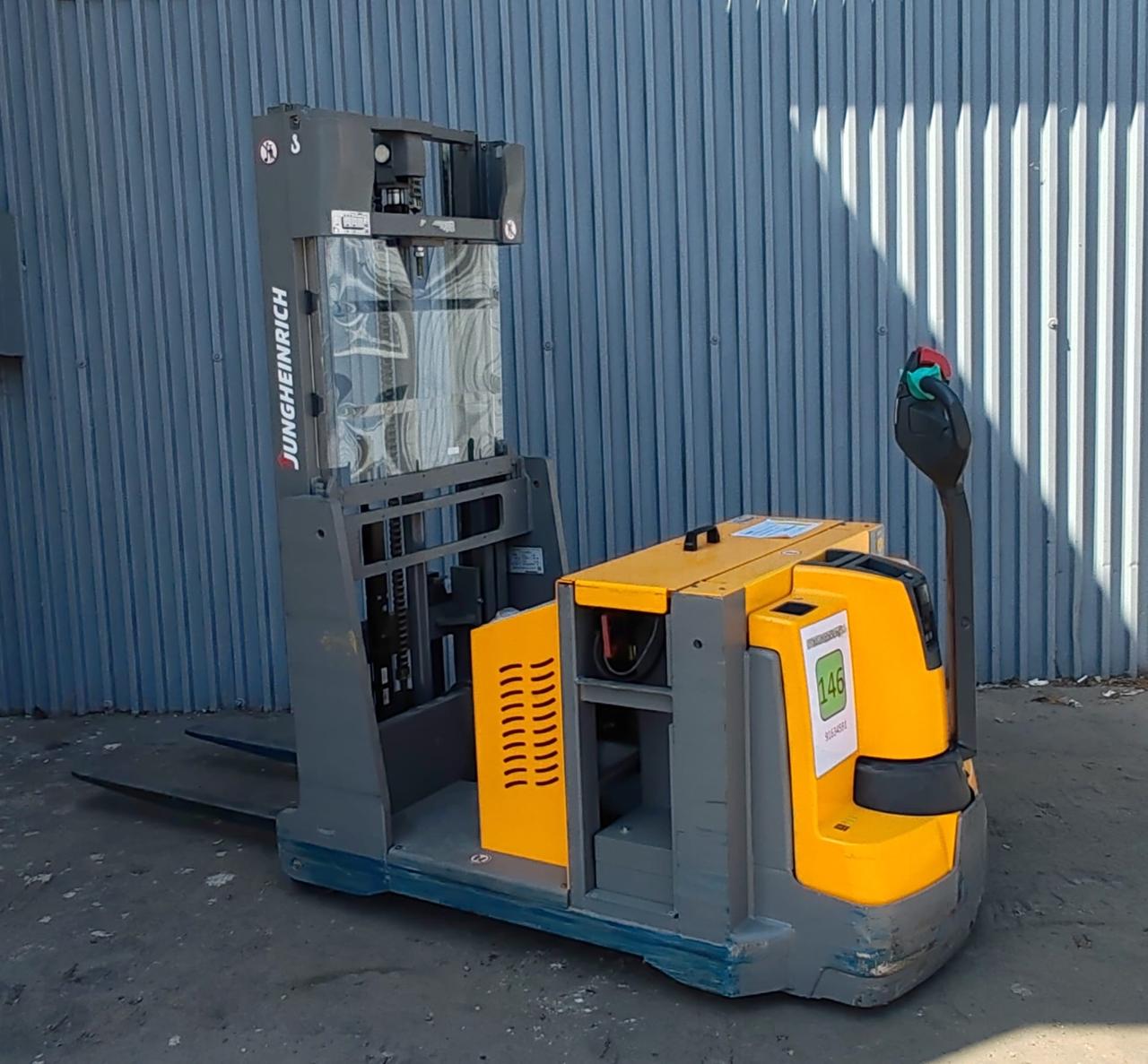 Штабелер електричний Jungheinrich EJG112 Li-ion/ batt2024/ 3900st/ 2.5m/ tilt, фото 1