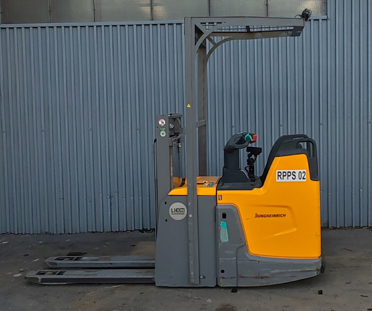 Штабелер електричний Jungheinrich ERD120 Li-Ion /2021y /1811mh, фото 1