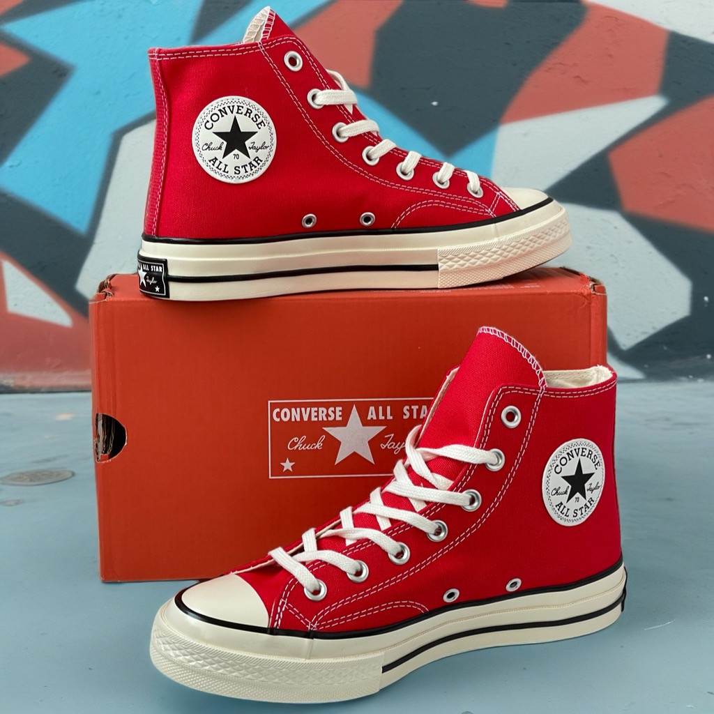 Кеди Converse All Star Chuc 70 Red Hi (Червоні високі), фото 1