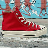Кеди Converse All Star Chuc 70 Red Hi (Червоні високі), фото 3