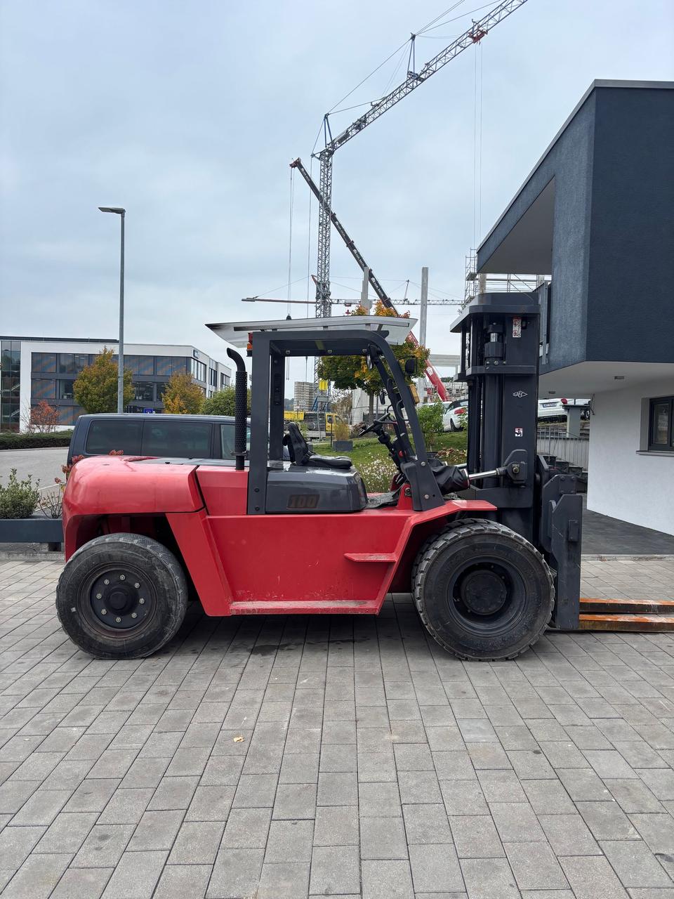 Дизельний вилковий навантажувач HC (Hangcha) CPCD 100, фото 1