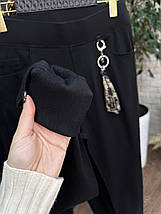 Неймовірні жіночі джегінси на байці, тканина "Стрейч-Джинс" 48, 50, 52, 54, 56, 58 розмір 48, фото 3