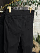 Неймовірні жіночі джегінси на байці, тканина "Стрейч-Джинс" 48, 50, 52, 54, 56, 58 розмір 48, фото 5