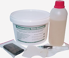 Ремкомплект Нове денце 1,8 кг для акрилових ванн та піддонів (рідкий наливний акрил та витратні)