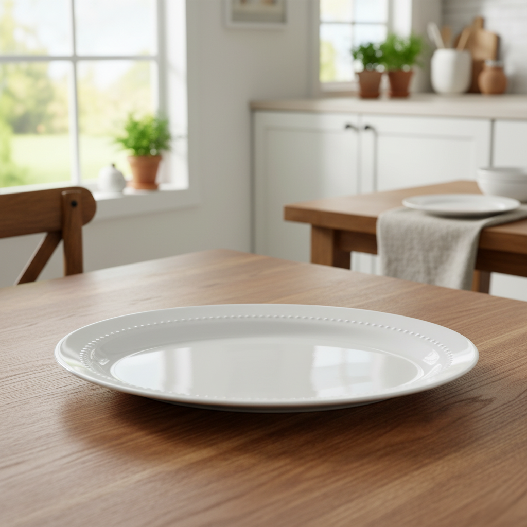 Сервірувальне блюдо порцелянове овальне Blob Sakura 30 см, фото 1