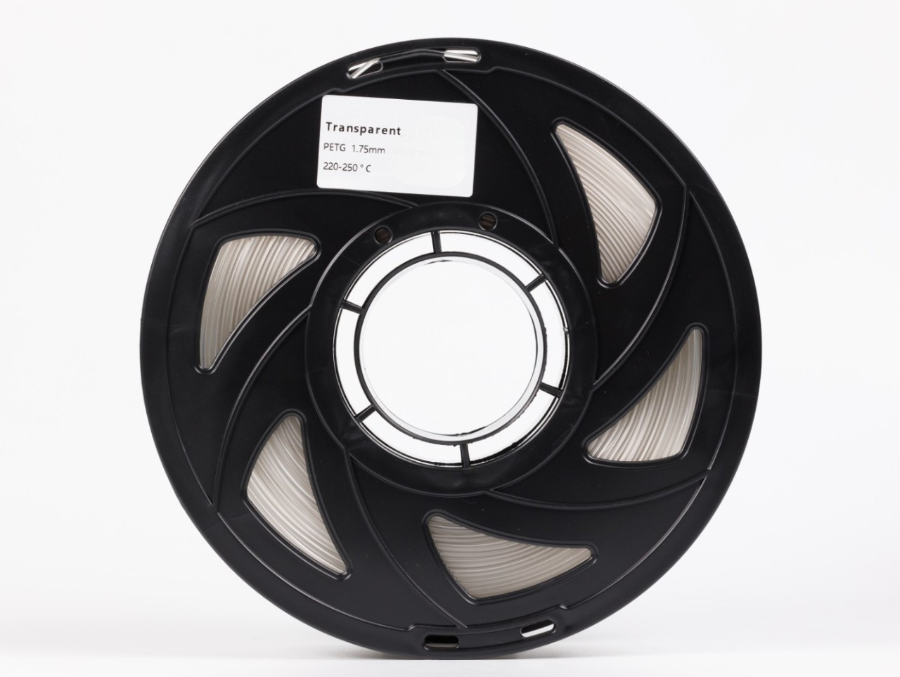 Пластик філамент для 3D-друку PETG Transparent Filament 1.75mm, 1kg