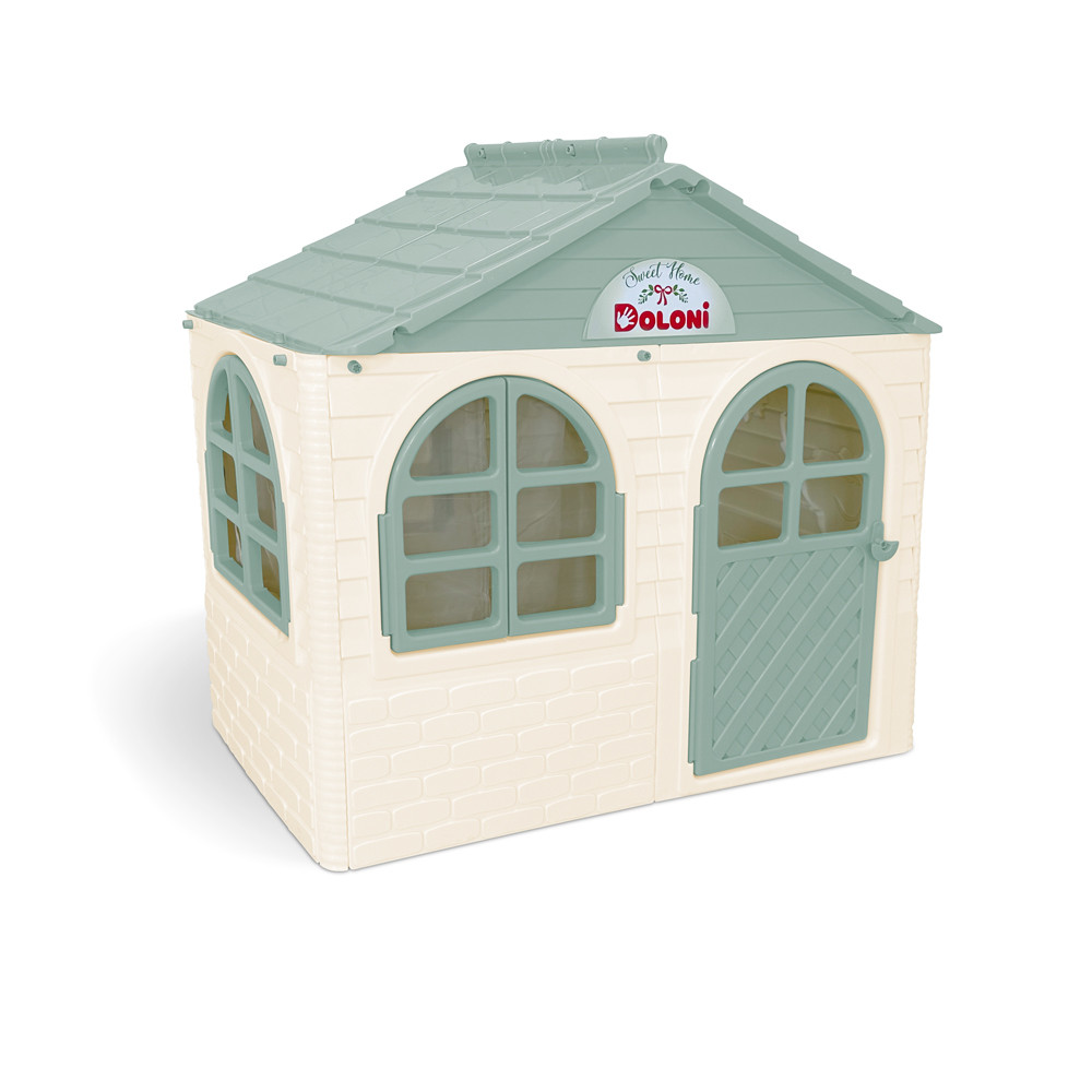 Дитячий ігровий пластиковий будиночок зі шторками ТМ Doloni (маленький), фото 1