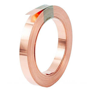 Мідна стрічка для зварювання акумуляторів 0,2 мм × 8 мм (1м), фото 2