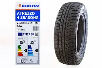 Шина 215/60R16 всесезонна 99H XL Sailun Atrezzo 4 Seasons